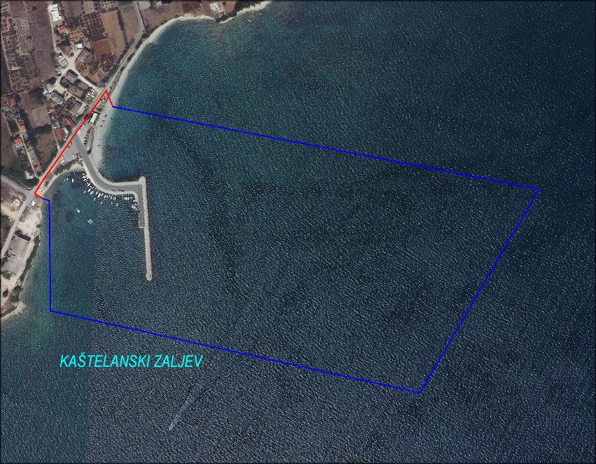 Karta — Kaštelanski bazen D — Resnik
