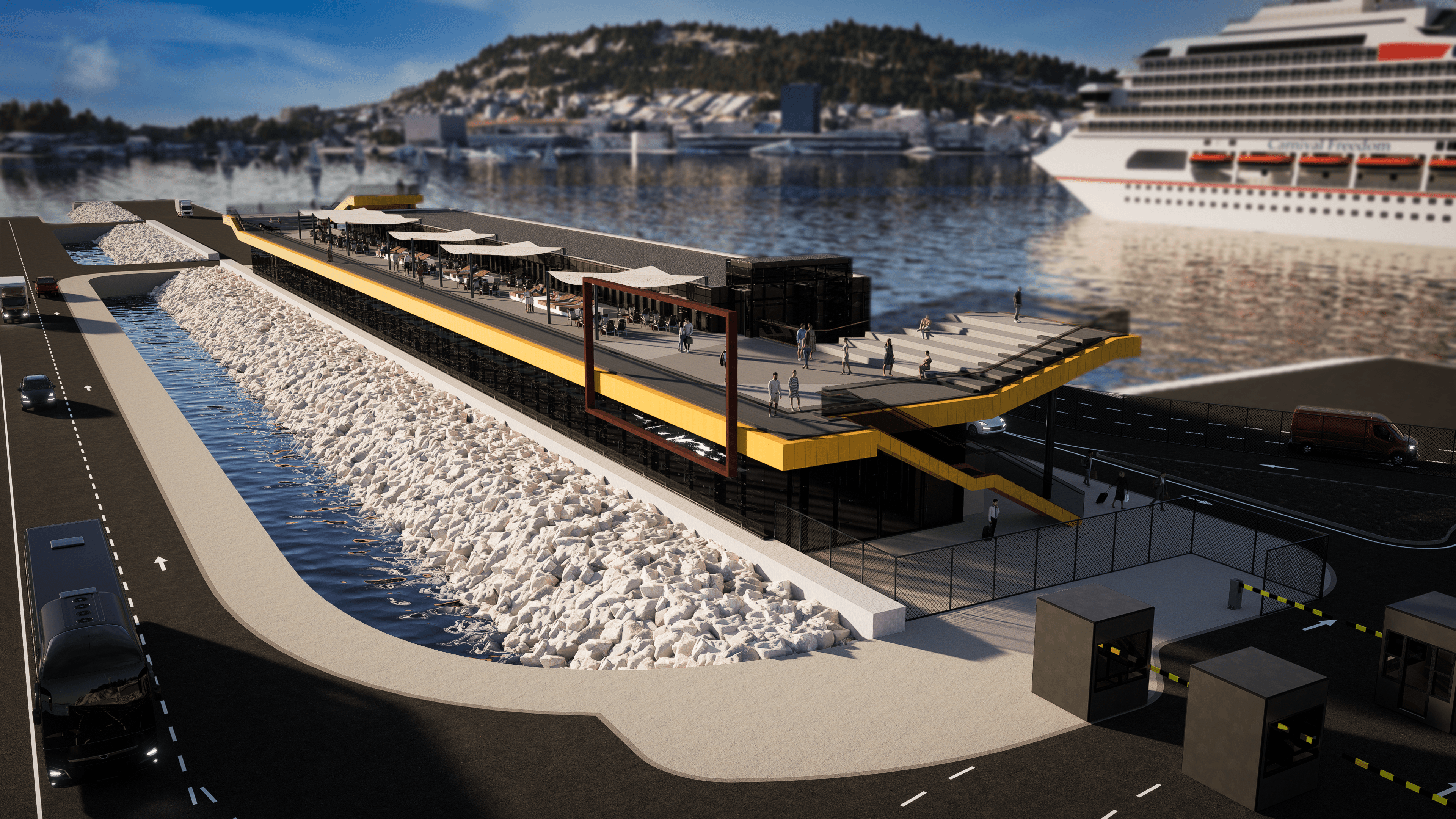 Novi putnički terminal (Bazen Gradska luka)