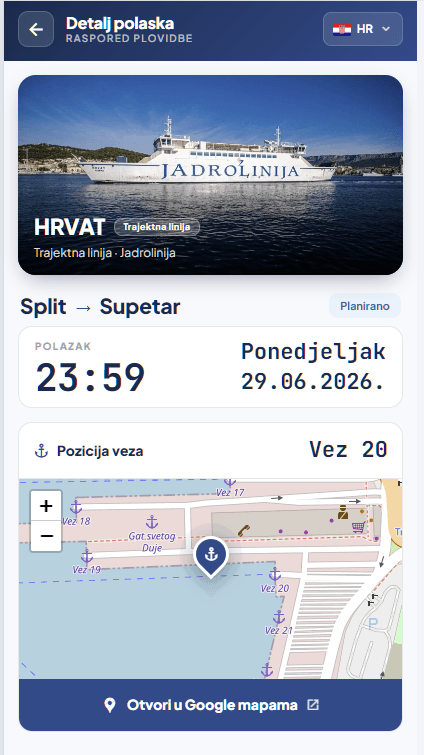Puštena u rad nova aplikacija Plovidbeni red — desktop i mobilna (PWA)